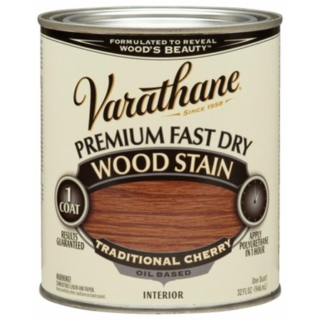 VARATHANE 1 Quart Traditional Cherry Fast Dry Wood Stain VA311551